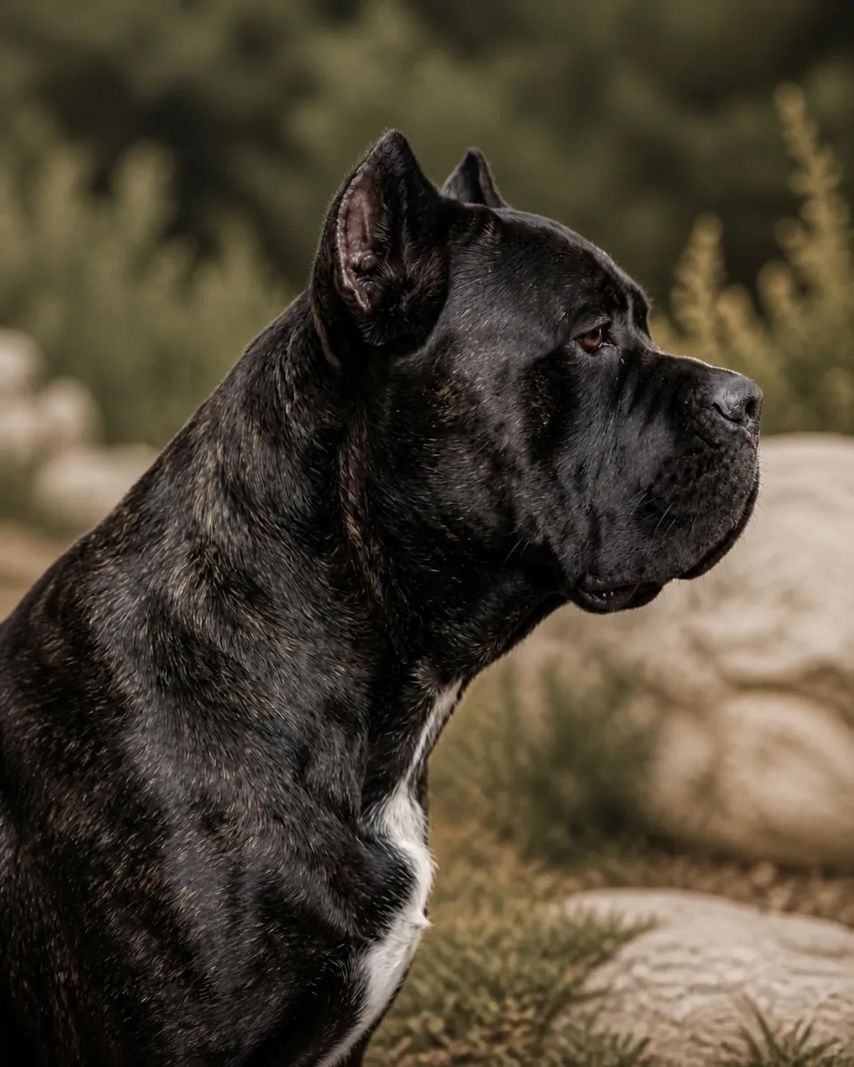 Dallas, male Cane Corso at Cowtown, view 2