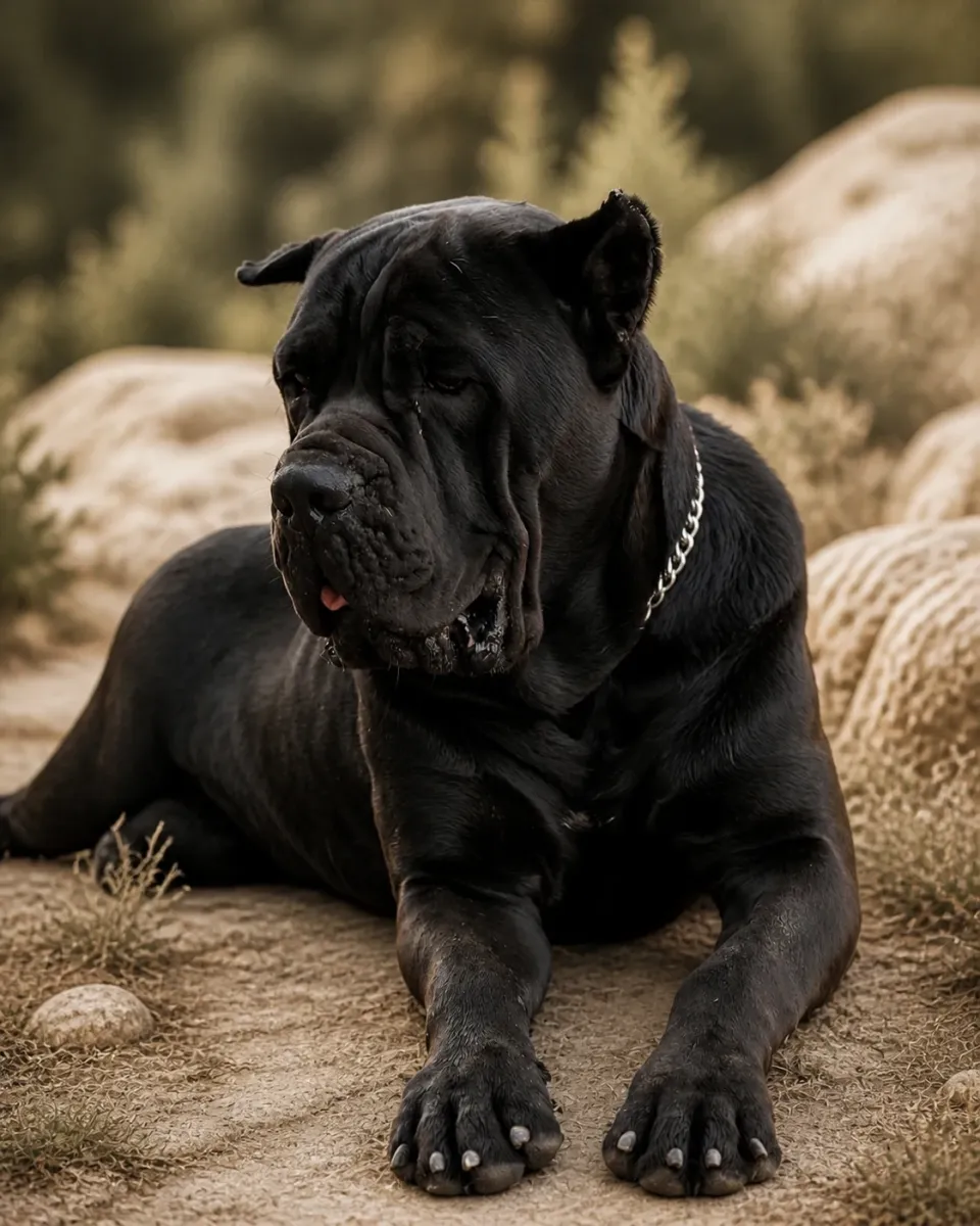 Dre, male Cane Corso at Cowtown, view 1