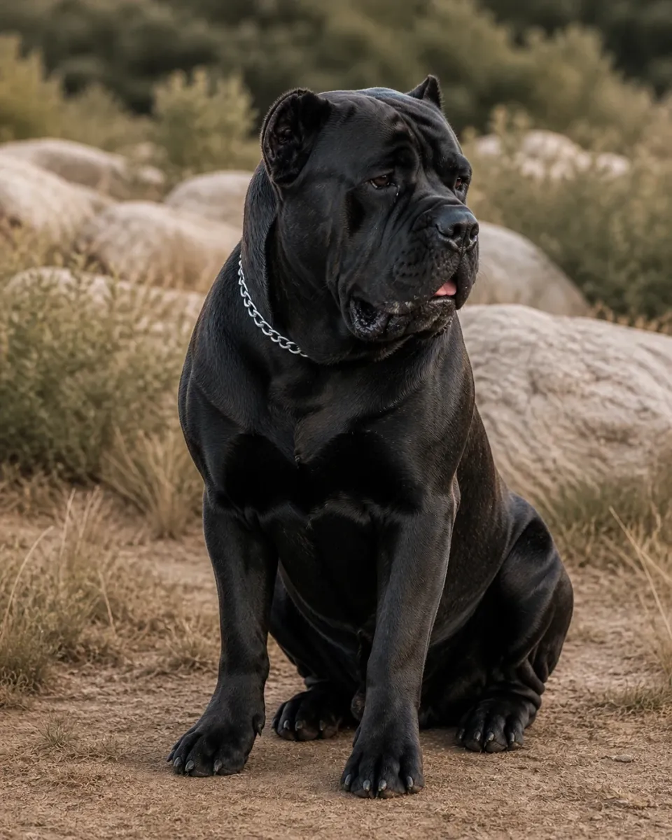 Dre, male Cane Corso at Cowtown, view 2
