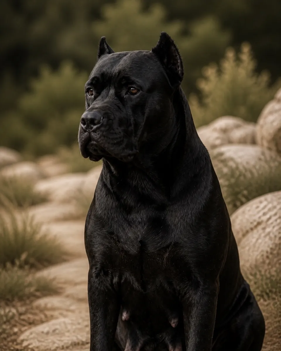 Harlo, female Cane Corso at Cowtown, view 3